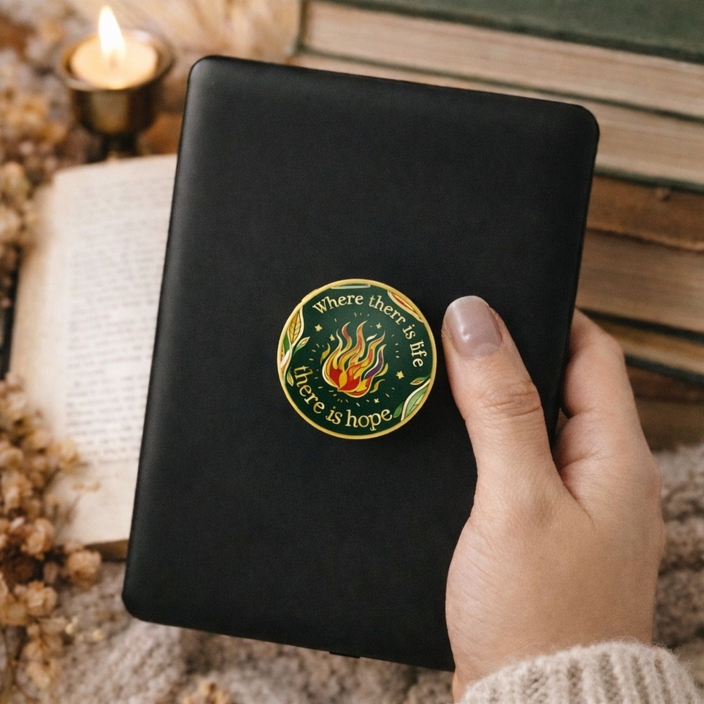 The Bookish Box An Ember in the Ashes Enamel E-Reader Socket Sabaa Tahir